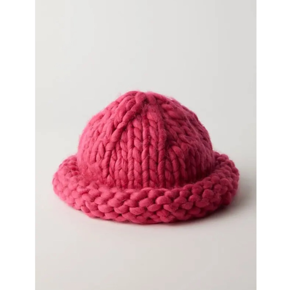 Free People Wyeth Woven Chunky Knit Beanie - Picture 3 of 7